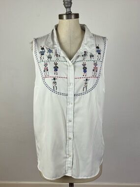 ModCloth Beaded People Tank Top